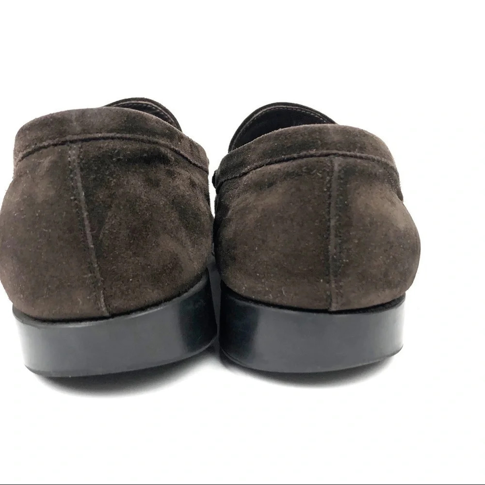 Tod’s | Men’s Brown Suede Penny Loafers - Picture 5 of 8